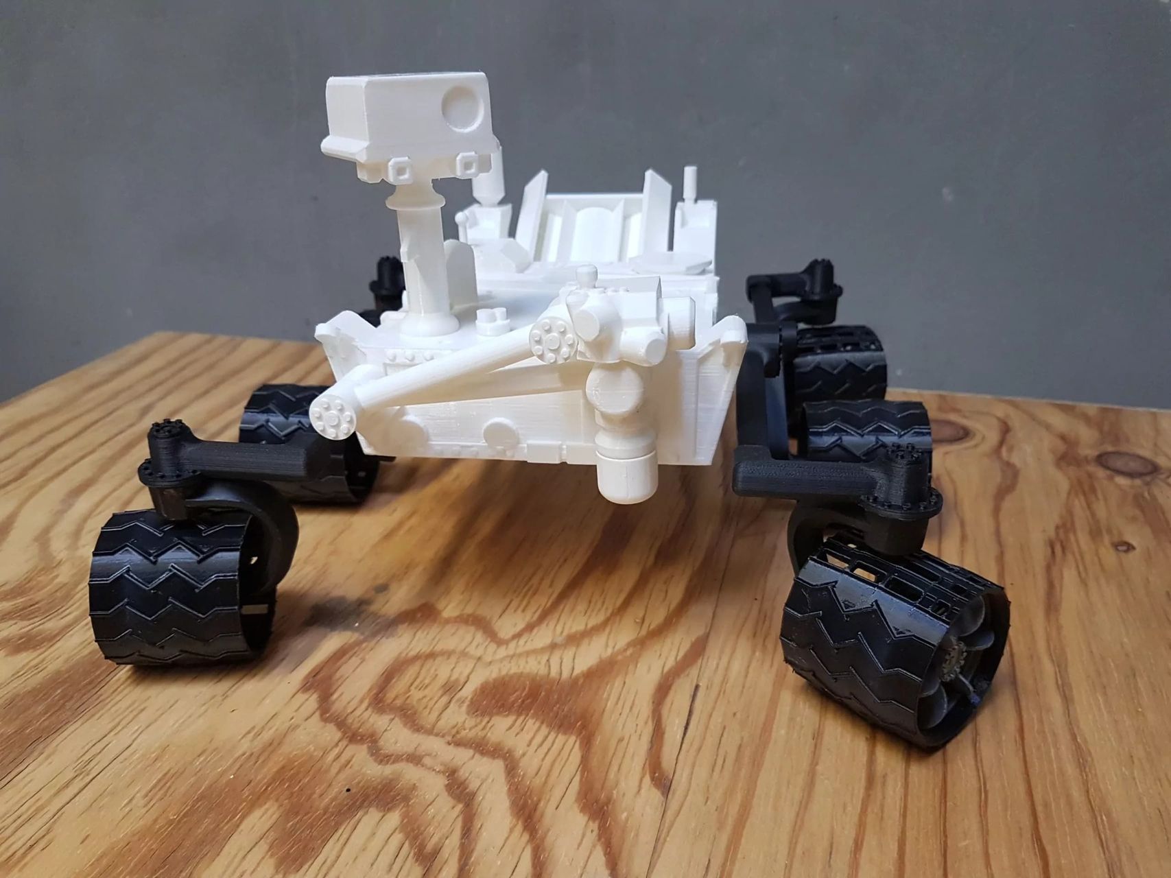 Modell des Mars Rover Curiosity